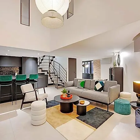 Spacious Loft - 4br7p - Montmartre - Sacrac-coeur 3* Párizs